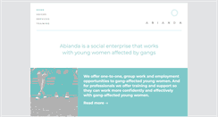 Desktop Screenshot of abianda.com